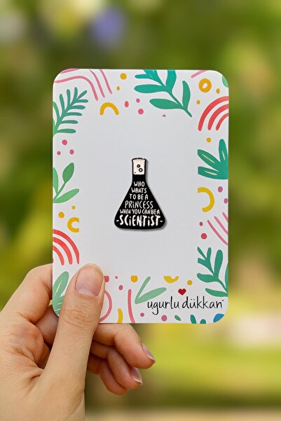 Scientist Science Chemistry Badge