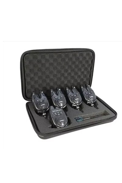 Hirisi Tackle HRS 4+1 Fishing Alarm Set NEW Model 2026