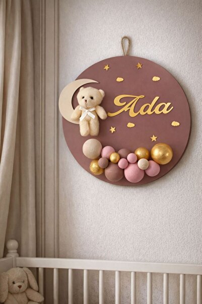 Bonika Bubble Teddy Bear Baby Door Ornament - Hospital Door Ornament