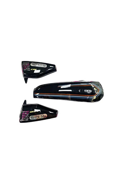 GMS EMİN MOTOR Cg Kesik Depo ve Yan Kapaklar Siyah