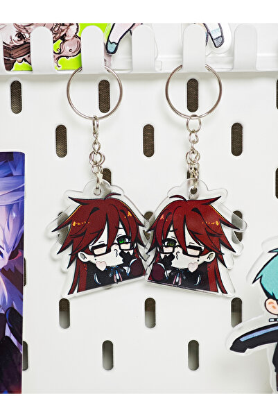 Yenaplanner Black Butler Bag Ornament / Keychain (1 Piece)