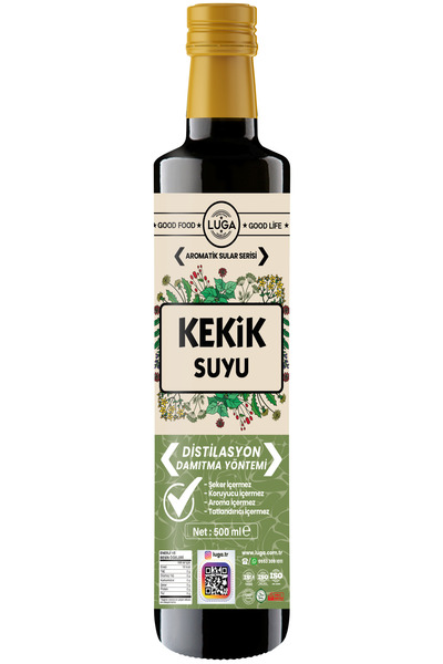 Luga Kekik Suyu 500 ml - Damıtılmış Distilasyon, % 100 Saf ve Doğal, Katkısız...