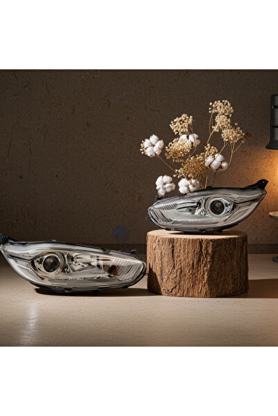 İthal Ford Fiesta 2013-2017 -Mercekli LED Ön Far Takımı Sağ Sol Set