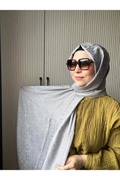 HAREM SCARF وشاح نورا شال إليسا فضي
