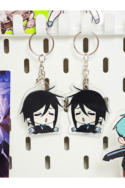 Yenaplanner زينة حقيبة بلاك بتلر / سلسلة مفاتيح (قطعة واحدة)