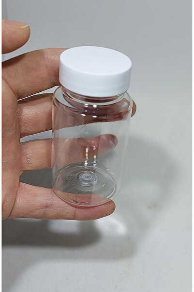 Durucam 12Pcs Transparent Pet Shot Bottle Leakproof Lid Fragrance Ornament Multi-Purpose Bottle 150ml
