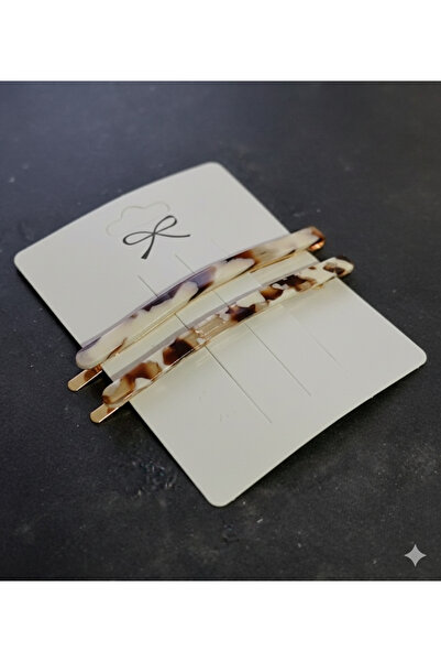 Srctech Leopard Patterned 2-Piece Pen with White Buckle - New Model 9 cm