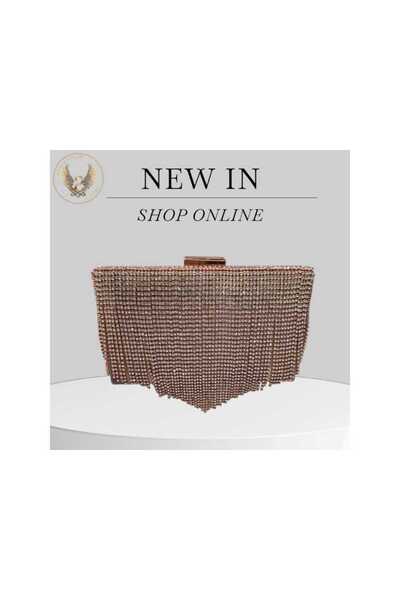 OEM LONG ROSE COLD ROUND SHOULDER BAG