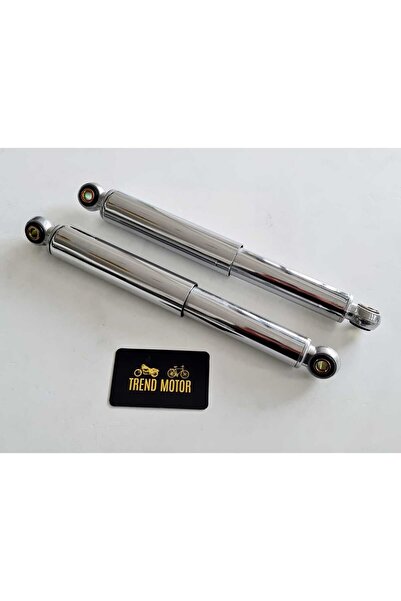 TR Arka Amortisör Takımı Fındık Nikel 28 Cm Mobylette CUB CG Modifiye