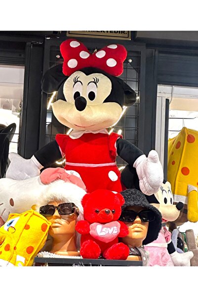 GLOW ACCESSORIES BAE Mini Mouse Dev Boy Peluş Oyuncak 100 Cm
