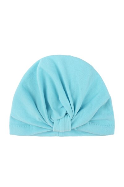 Superbaby Caciulita bleu tip turban