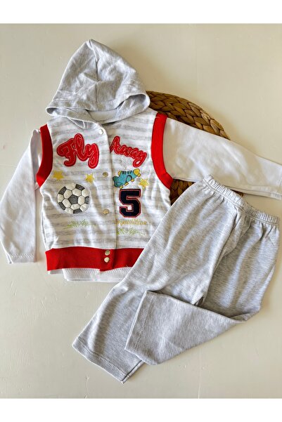 PİLEKİ BABY Newborn Romper, Baby Girl Top and Bottom Set, Boy's Two-Piece Set