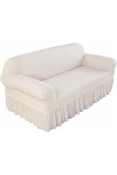 The Bros Universal High Elastic Sofa Cover Puff Sleeve Yarn Skirt Two-person Armchair Furniture Prot