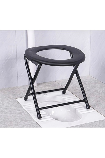 cc bin shihon Foldable toilet seat suitable for the elderly and pregnant women / Ideal for camping, travel, and commuting