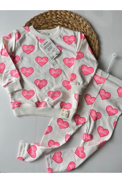 PİLEKİ BABY بدلة للمواليد الجدد، طقم علوي وسفلي للأطفال الإناث، طقم مكون من قطعتين للأولاد