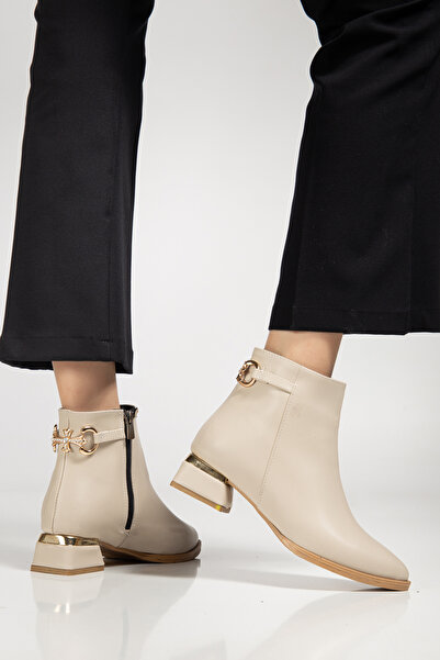 mysticaluxe Shoes Women's Daily Heeled Boots Heel 3cm Cu-0111