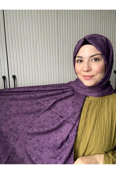 HAREM SCARF Gold Silvia Şal Mürdüm