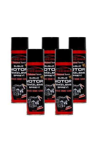 Susuz Motor Temizleme Spreyi 500 ML 5'li Fırsat Paketi