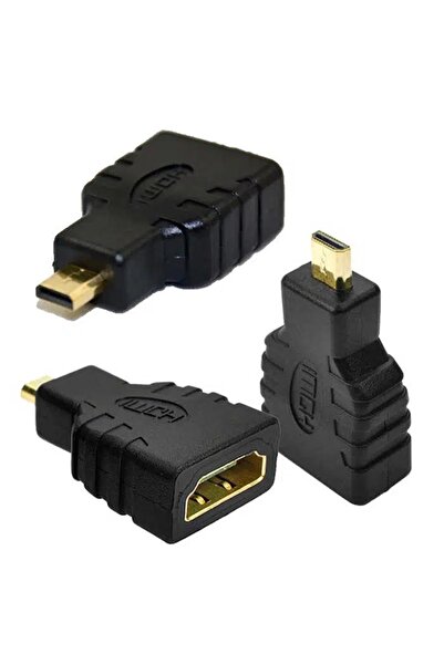 Derwell Micro Mikro Hdmi to Hdmi Çevirici Aparat - Hdmi Dişi Micro Hdmi Erkek...