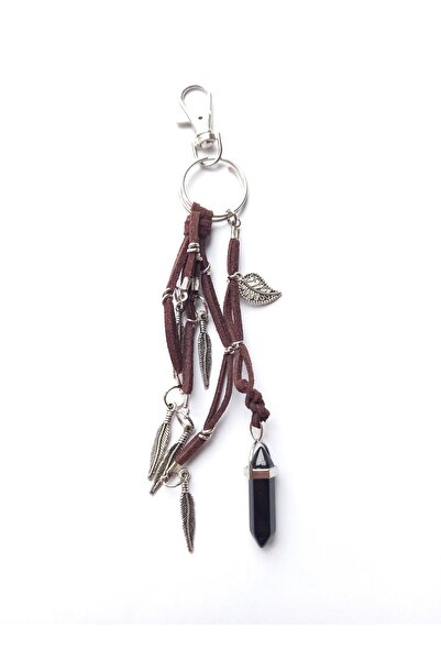 escoines koleksiyon Escoines Bohemian Style Artificial Crystal Stone Faux Lea...