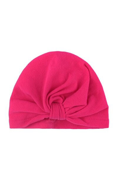HANNA Caciulita roz ciclamen tip turban