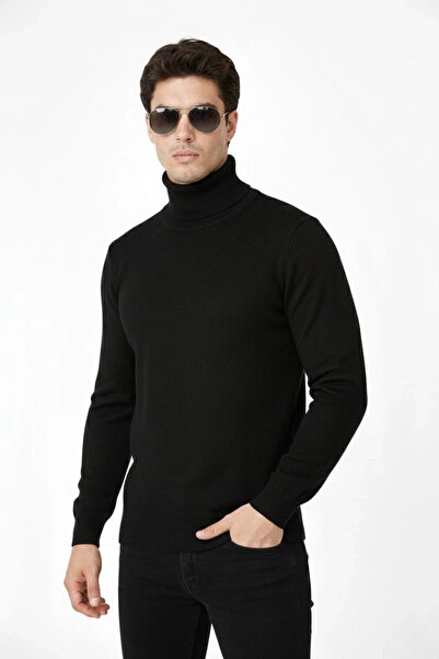 Alfanora Full Turtleneck Fisherman Collar Knitwear Sweater Soft Textured Cott...