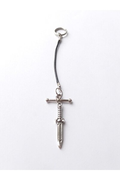 escoines koleksiyon Escoines Knife Figured Metal Keychain Men's Accessory 399...