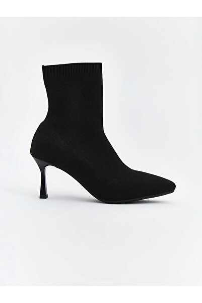 LC Waikiki Süet Görünümlü Kadın Topuklu Bot