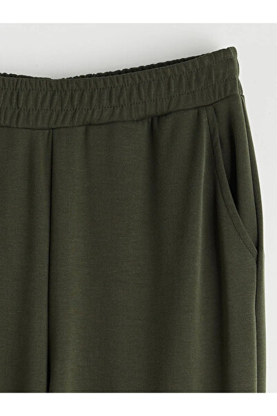 LC Waikiki Khaki Elastic Waist Women's Jogger Sweatpants