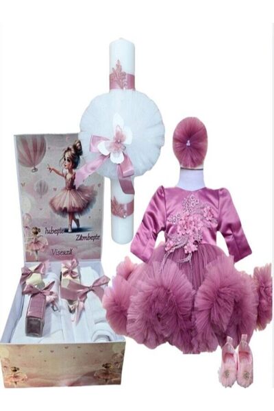 Hainute Magice Trusou botez fete – Balerina #2