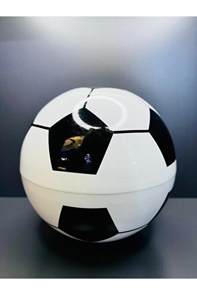 doğan hediyelik Dekoratif Led Işıklı Dönen Futbol Topu Küre