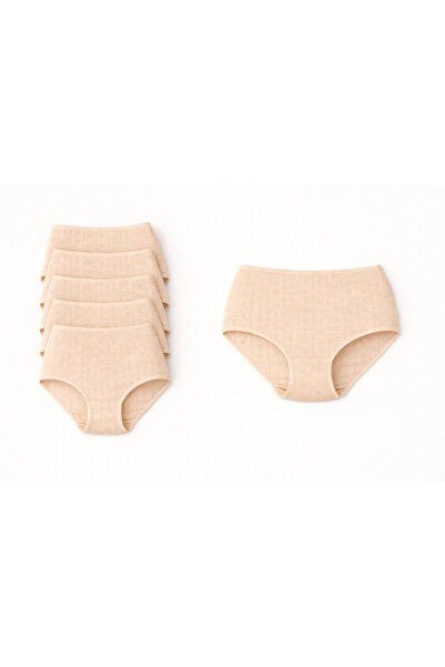 belpa Chiloți pentru femei cu model de inimă, bumbac 100% piese, 5 bucăți