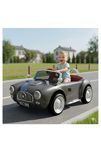 LAOBAN Kids Ride On Car with Parent Remote Control, Bluetooth, Music, LED Lights,Electric black