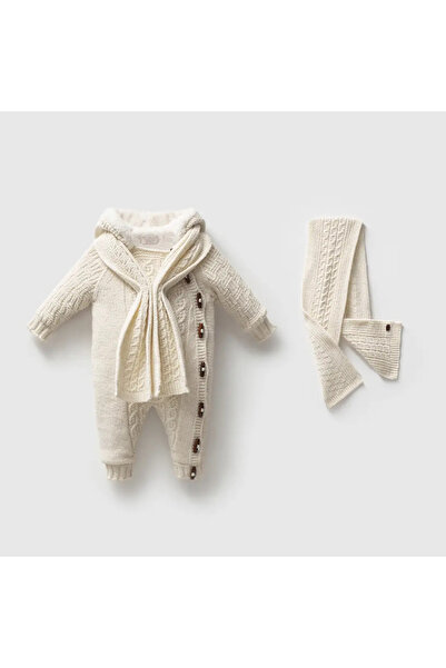 Nipperland Unisex Atkılı Örgü Tulum – 3/6/9/12 Ay Astarlı Triko Kışlık Bebek ...