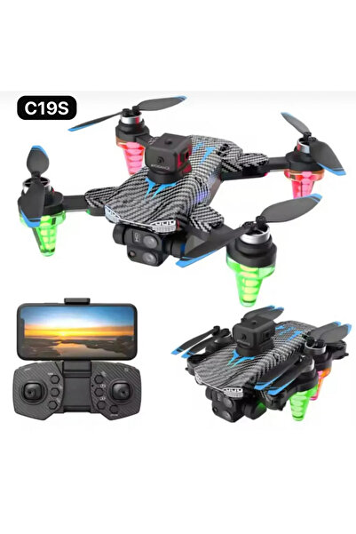 eco port C19s Drone Wifi Kamera - Uçuş Keyfi ile Yüksek Çözünürlükte Görüntü