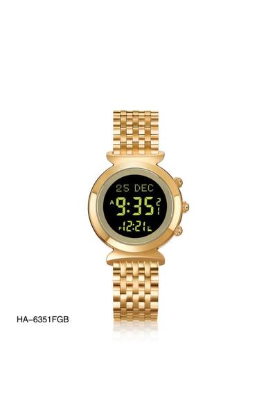 AL-HARAMEEN Elegant Al Haramain crystal women's watch HA-6351, 35mm size