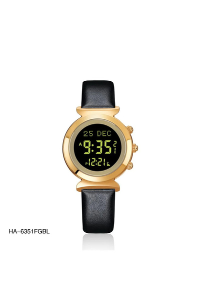 AL-HARAMEEN Elegant Al Haramain crystal women's watch HA-6351, 35mm size