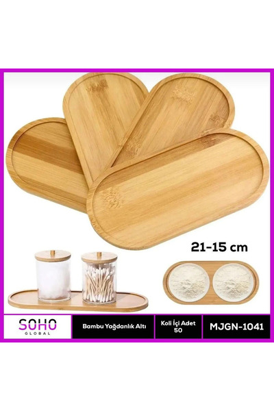 Kuzgun Ticaret Bamboo Oil Pot Coaster