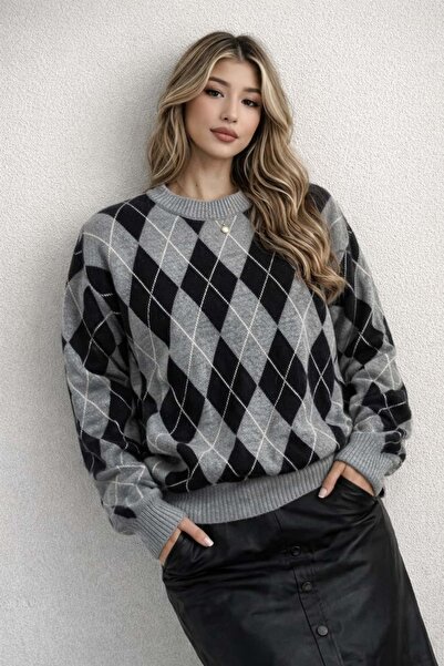 bb butik basic Thick Equivalent Baklava Sweater G3169