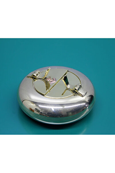 Marsilyan Ashtray with Brass Lid 4159