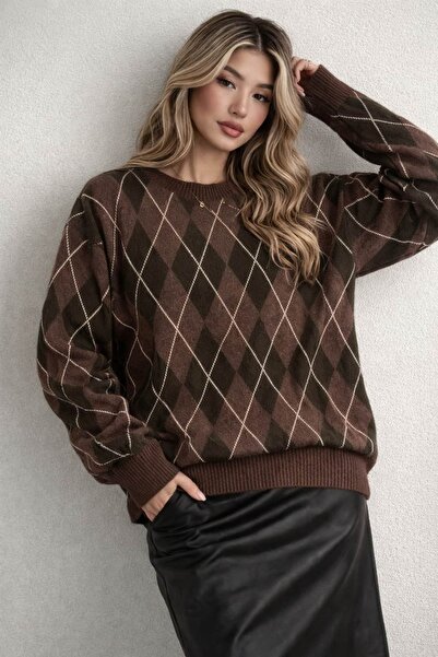 bb butik basic Thick Equivalent Baklava Sweater G3169