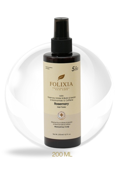 Folixia Besleyici, Zayıf, Cansız Saçlara Özel Dökülme Karşıtı BİBERİYELi Toni...