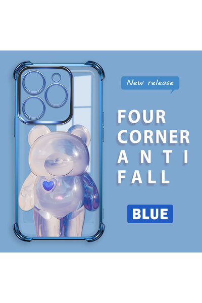 ucuc حافظة سيليكون شفافة متوافقة مع تكنو سبارك 20/20C، حماية للكاميرا على شكل...