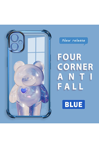 ucuc حافظة سيليكون شفافة متوافقة مع هاتف سامسونج جالاكسي A05، حماية للكاميرا ...