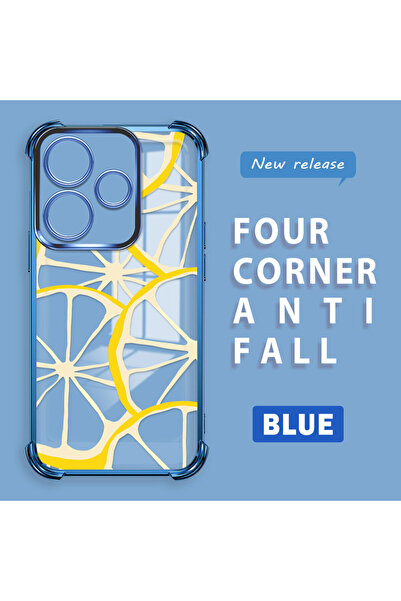 ucuc غطاء حماية للكاميرا من السيليكون الشفاف المتوافق مع ريدمي 13، مضاد للصدم...