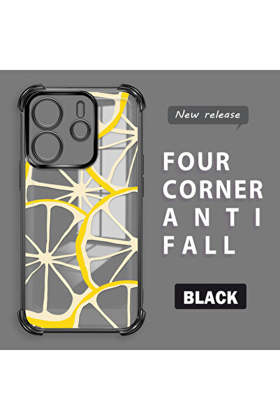 ucuc جراب حماية للكاميرا من السيليكون الشفاف متوافق مع هاتف ريدمي نوت 14 4G، ...