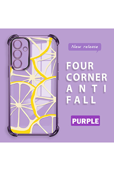 ucuc حافظة سامسونج جالاكسي A54 المتوافقة مع حماية الكاميرا من السيليكون الشفا...