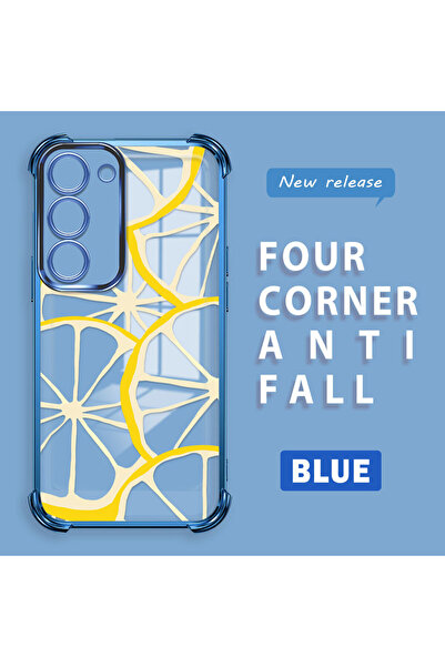 ucuc حافظة سامسونج جالاكسي S23 المتوافقة مع حماية الكاميرا من السيليكون الشفا...