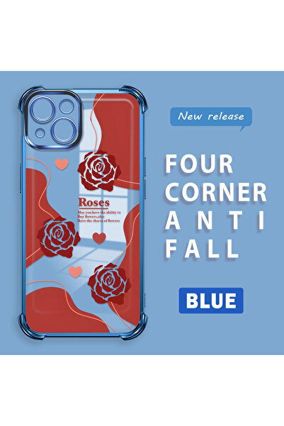 ucuc حافظة حماية للكاميرا من السيليكون الشفاف المتوافقة مع هاتف iPhone 13 ومض...