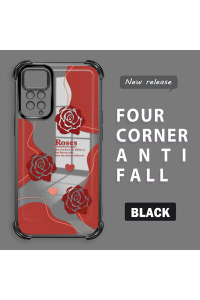 ucuc حافظة حماية للكاميرا من السيليكون الشفاف المتوافقة مع هاتف Redmi Note 11...